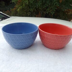 2pcs luxury vintage ceramic-art masterpiece collections - large bowls brand new